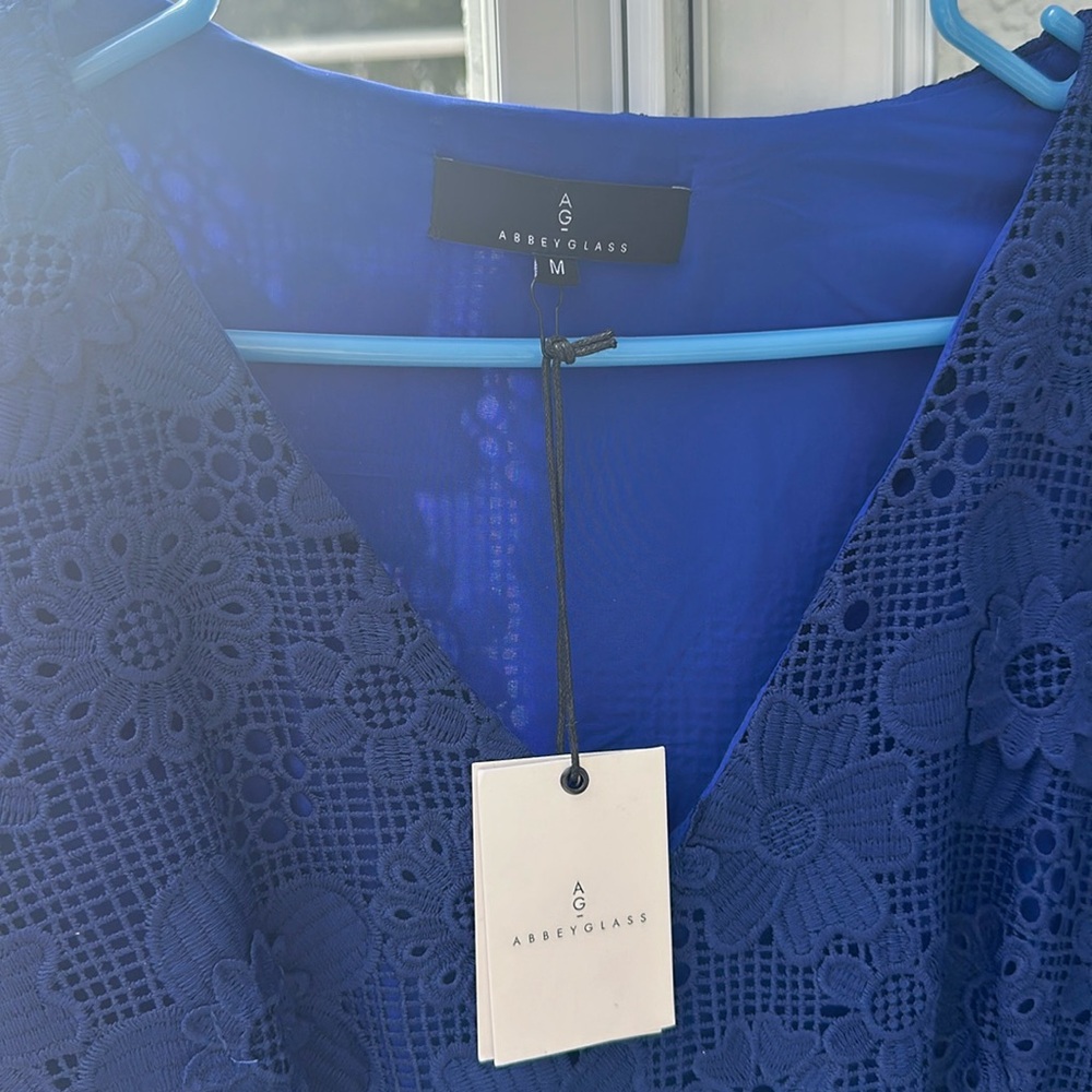 Ellery Navy Lace Dress